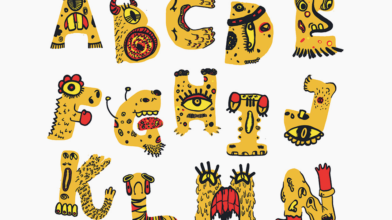 Monster Alphabet Makes Learning To Read Creepy Fun
