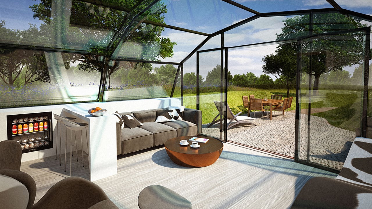 Live In This All Glass Dome For Science