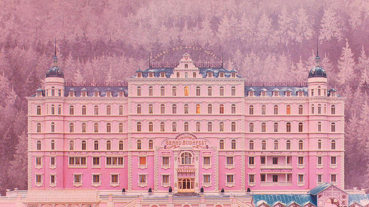 Grand Budapest Hotel Wes Anderson Pink Houses