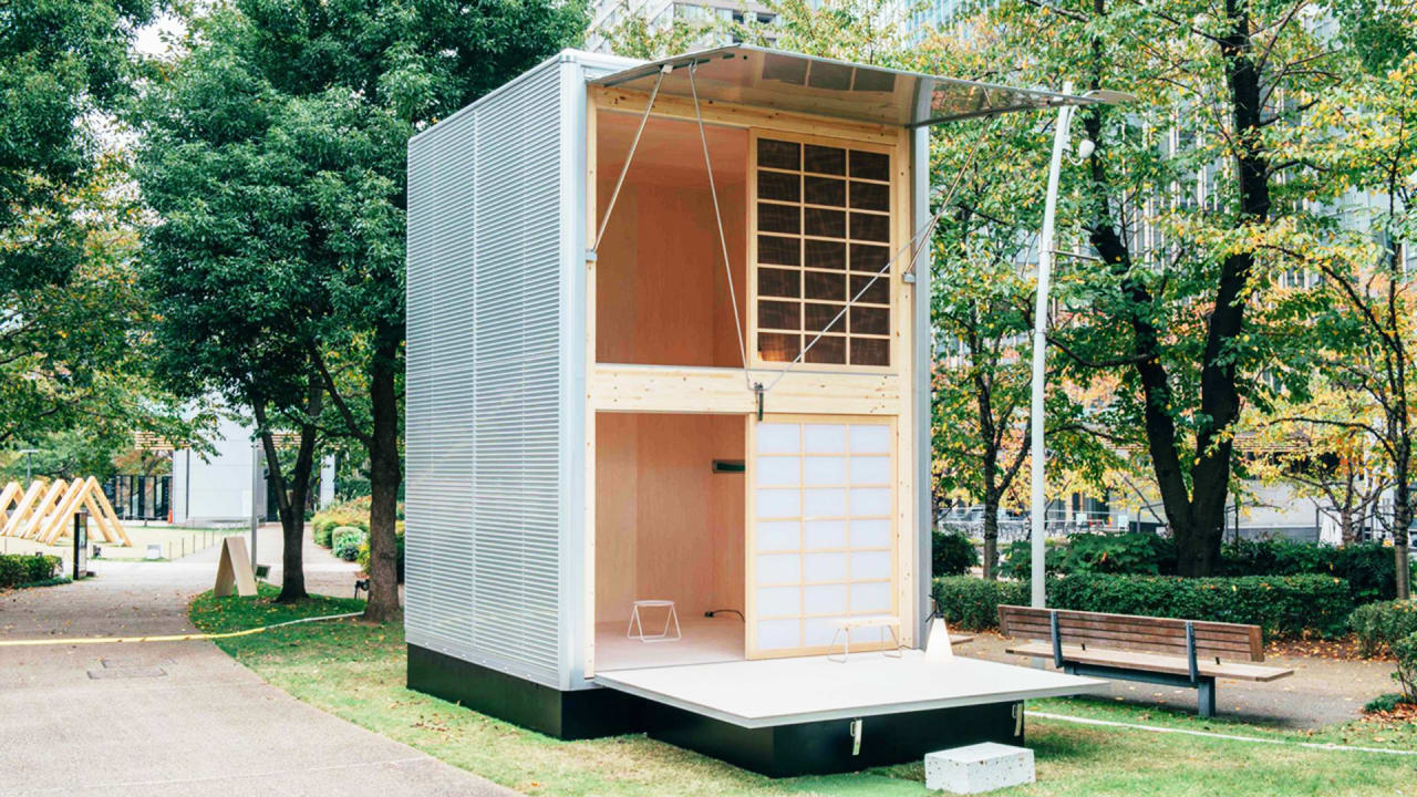 A Behind-The-Scenes Glimpse At How Muji Makes A Tiny Shelter