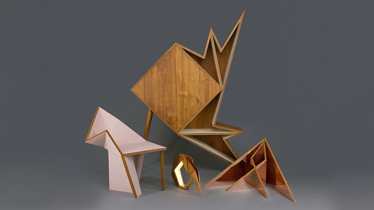 A Lovely Furniture Collection Inspired By Origami