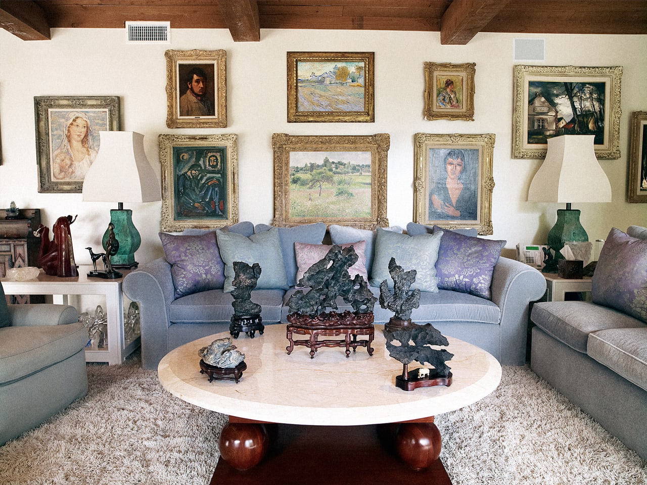 An Intimate Tour Of Elizabeth Taylor’s Bel Air Mansion