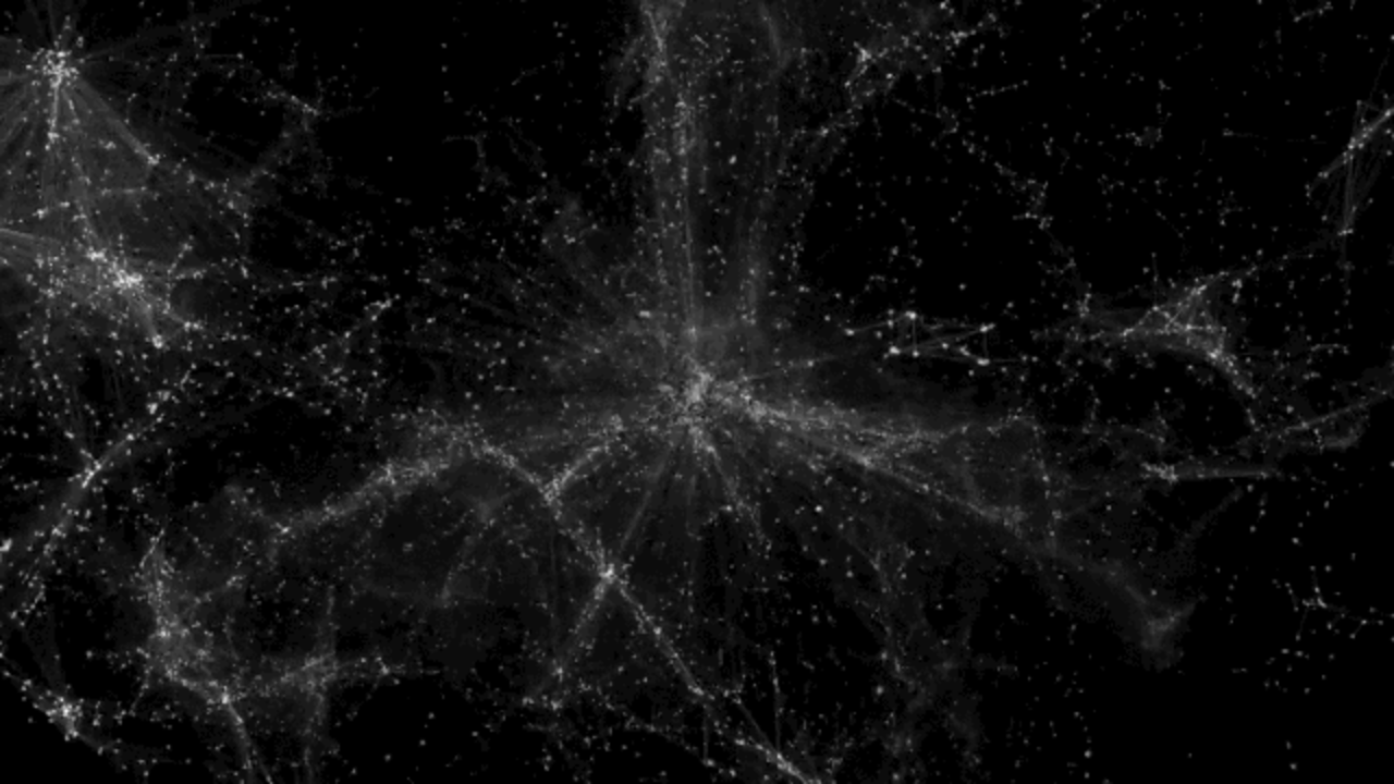 Visualizing The Cosmic  That Holds The Universe Together