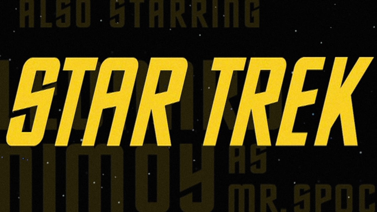 star trek theme with words
