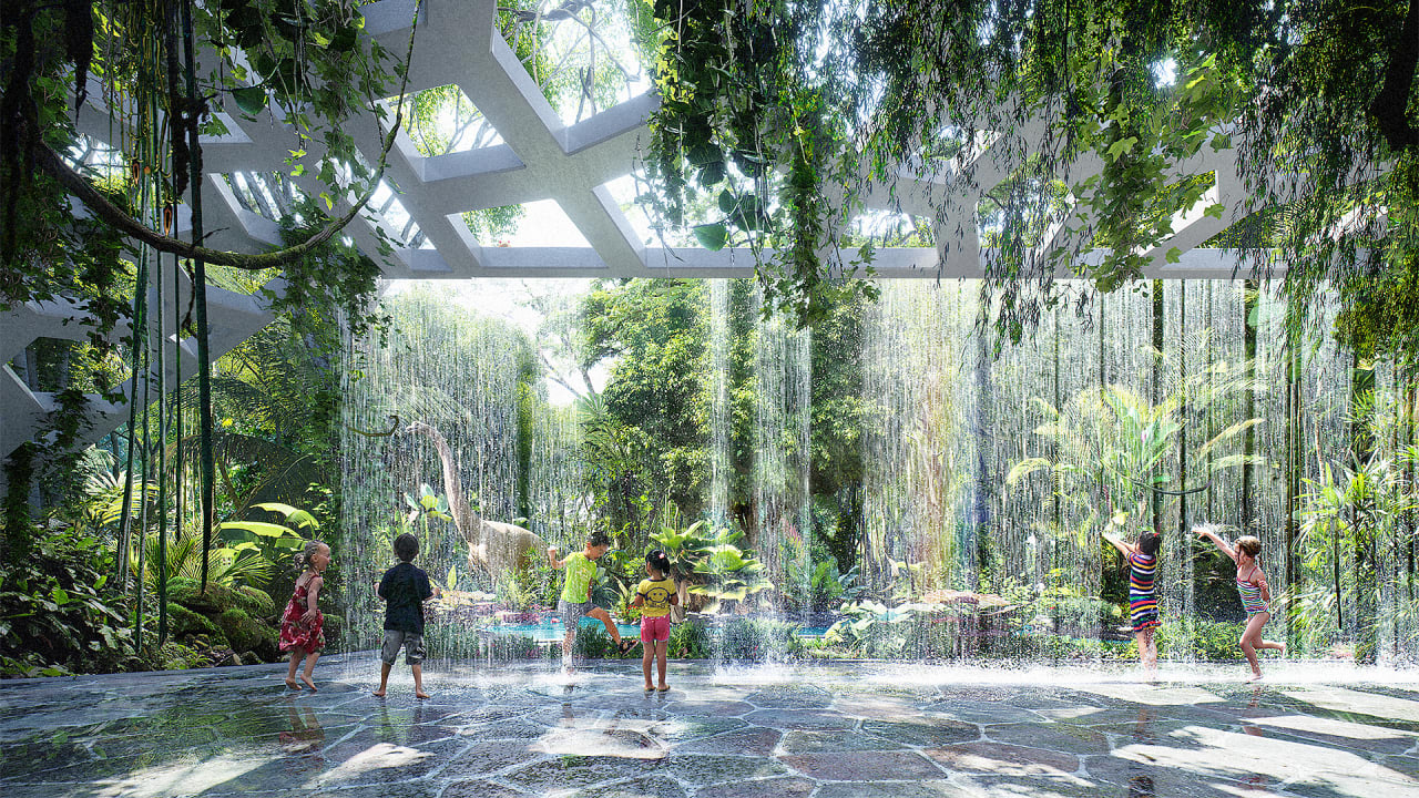 The World’s Youngest Rainforest Is Growing In Dubai