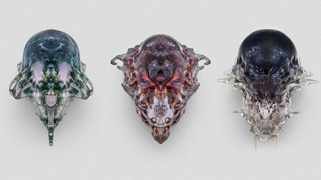 MIT's Neri Oxman 3D Prints Death Masks For Alien Martyrs