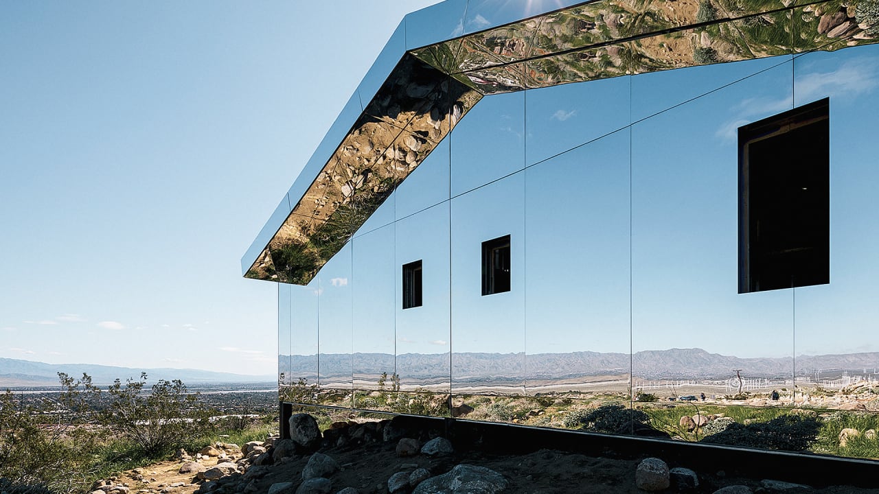 This MirrorCovered Ranch House Acts Like A Giant Kaleidoscope