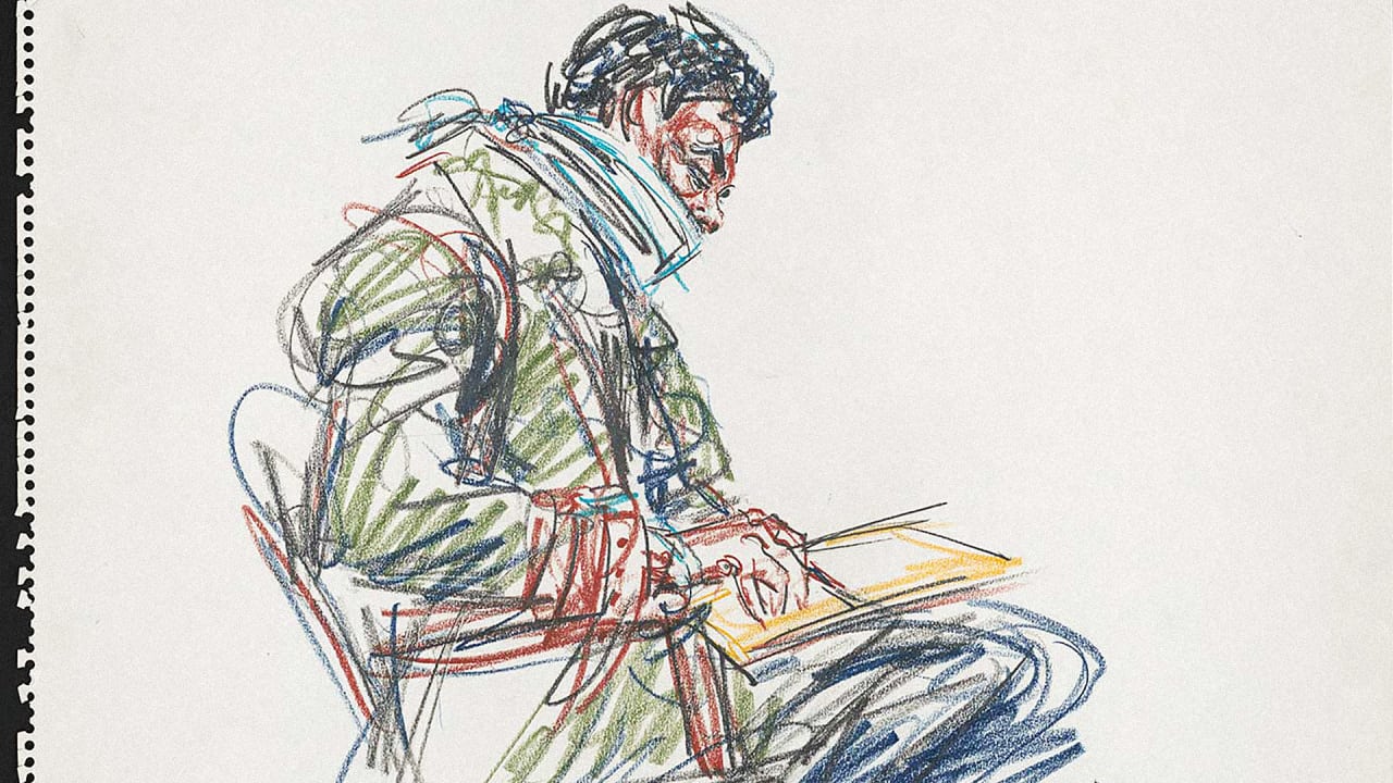 Explore  Drawing Justice The Art of Courtroom Illustration  Exhibitions  at the Library of Congress  Library of Congress