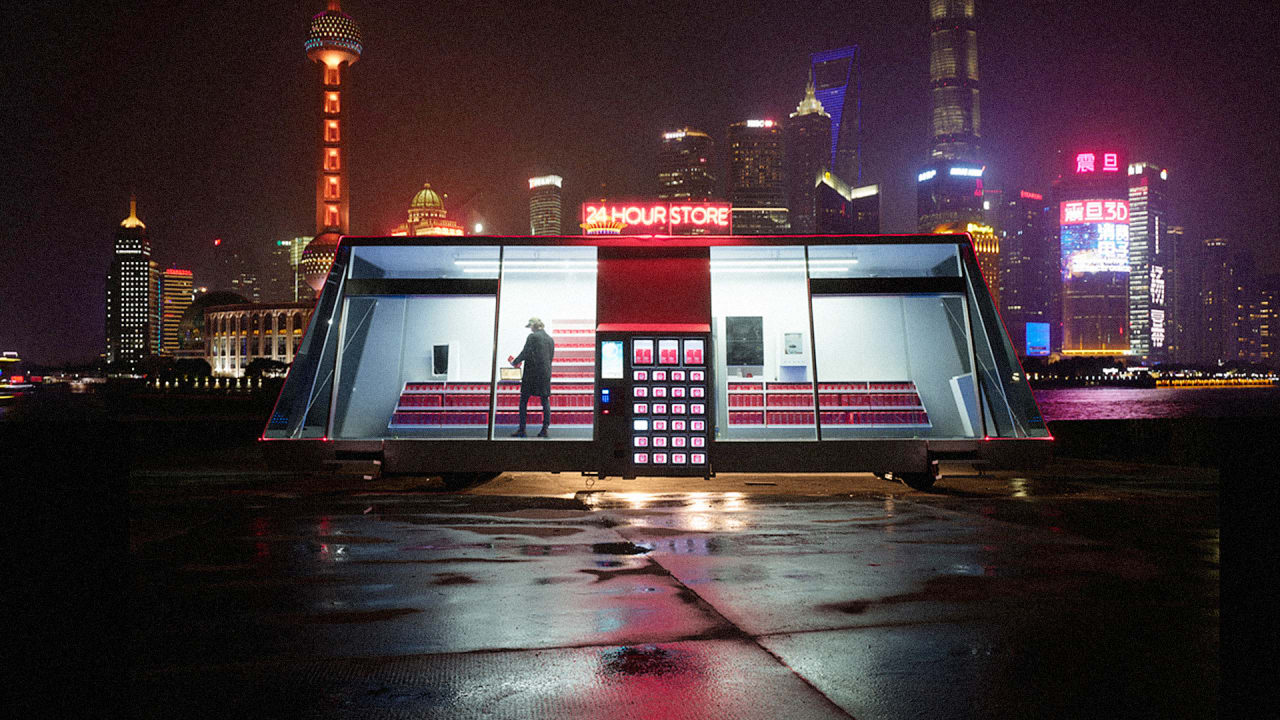 An autonomous convenience store in a box - Springwise