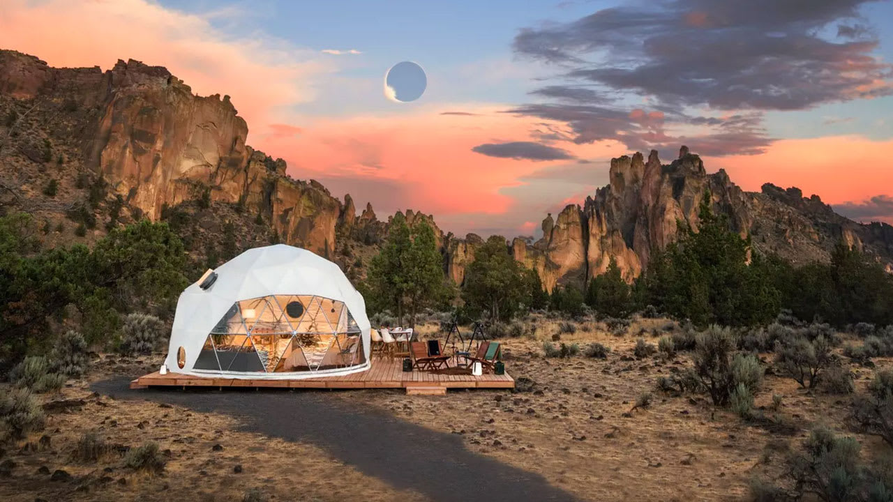 Airbnb and Nat Geo found the perfect place to watch the eclipse—and yo