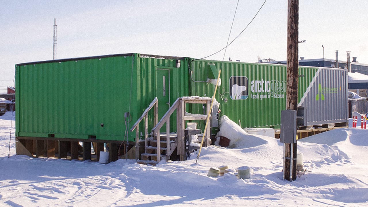 These Cold Weather Container Farms Let Produce Grow In The Arctic
