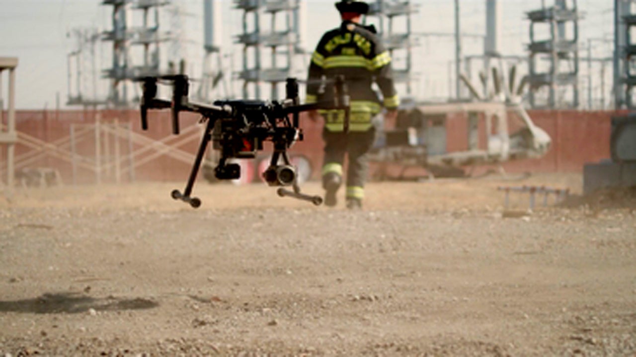 This Silicon Valley fire department is using drones for emergency mana