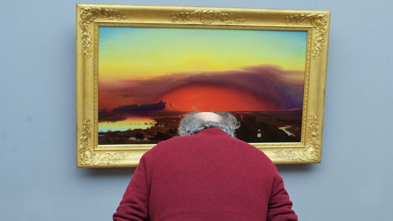 This Photographer Seeks Out Museumgoers Who Perfectly Match The Art
