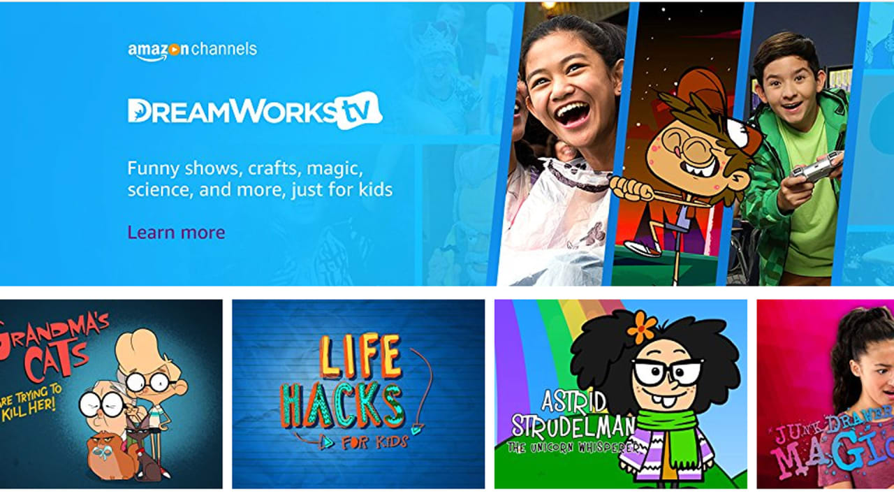 Dreamworkstv Is Now Streaming Kids Content On Amazon Channels