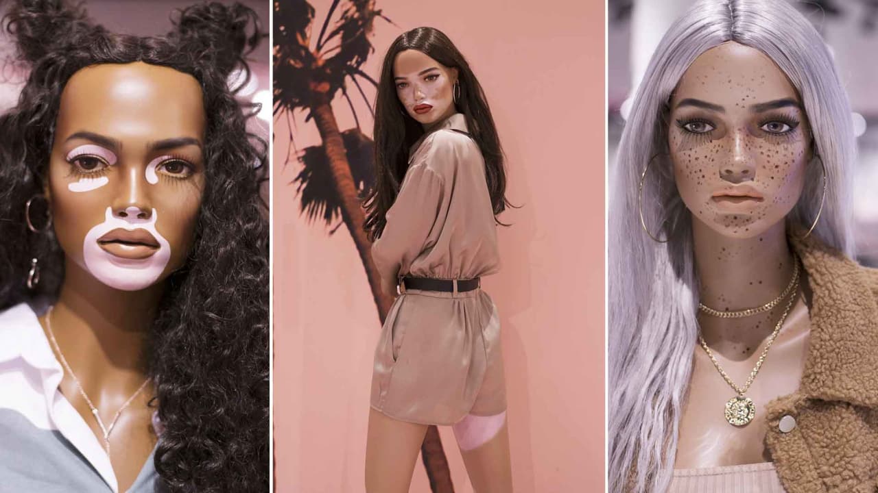 Missguided Created Mannequins With Vitiligo, Stretch Marks, and