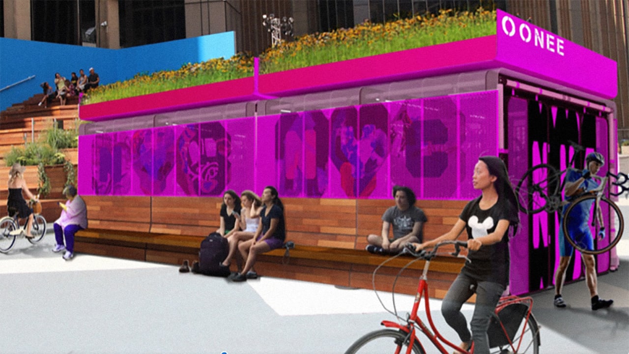 These Colorful Kiosks Could Be The Future Of Urban Bike Storage