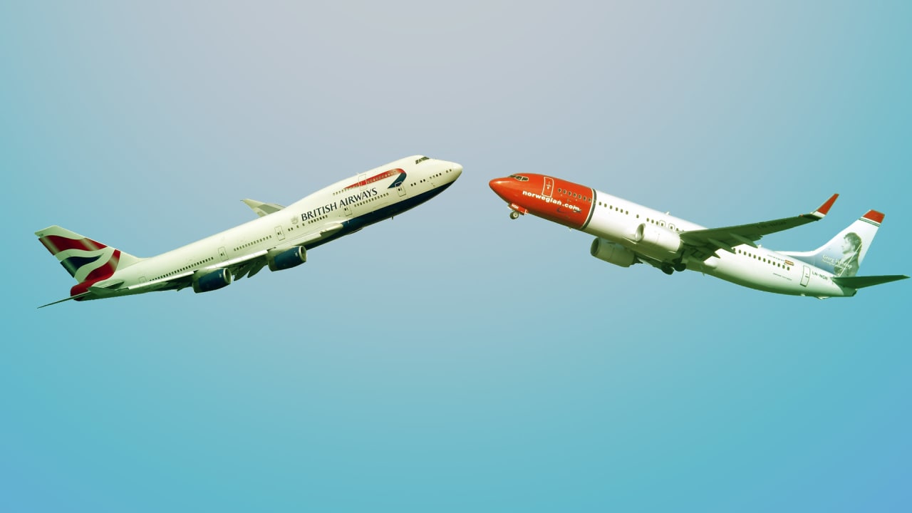 Resultado de imagen de british airways y Norwegian