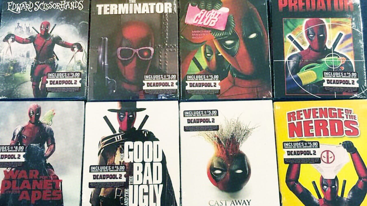 deadpool 1 and 2 dvd