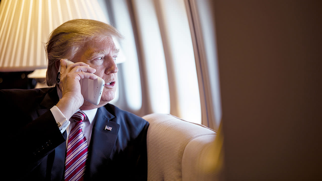 China and Russia have reportedly tapped into Trumps iPhone