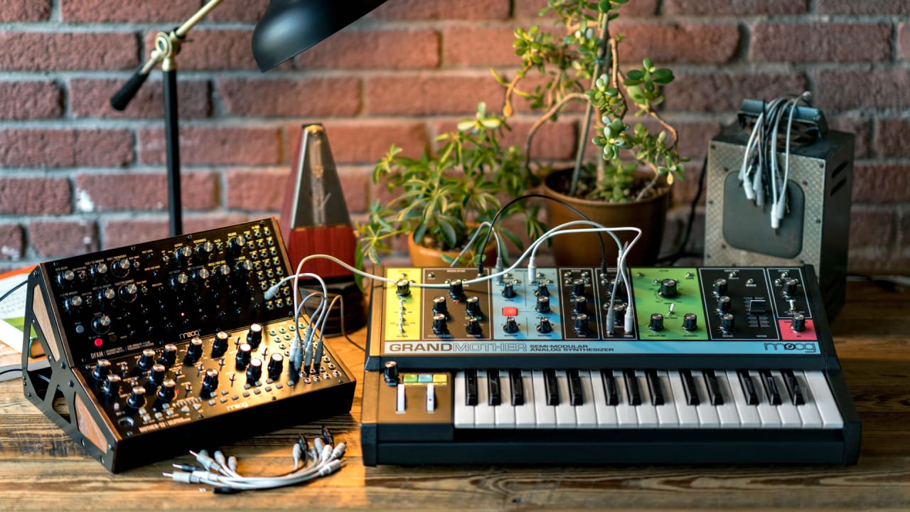 Moog's vibrant Grandmother synth goes back to the future