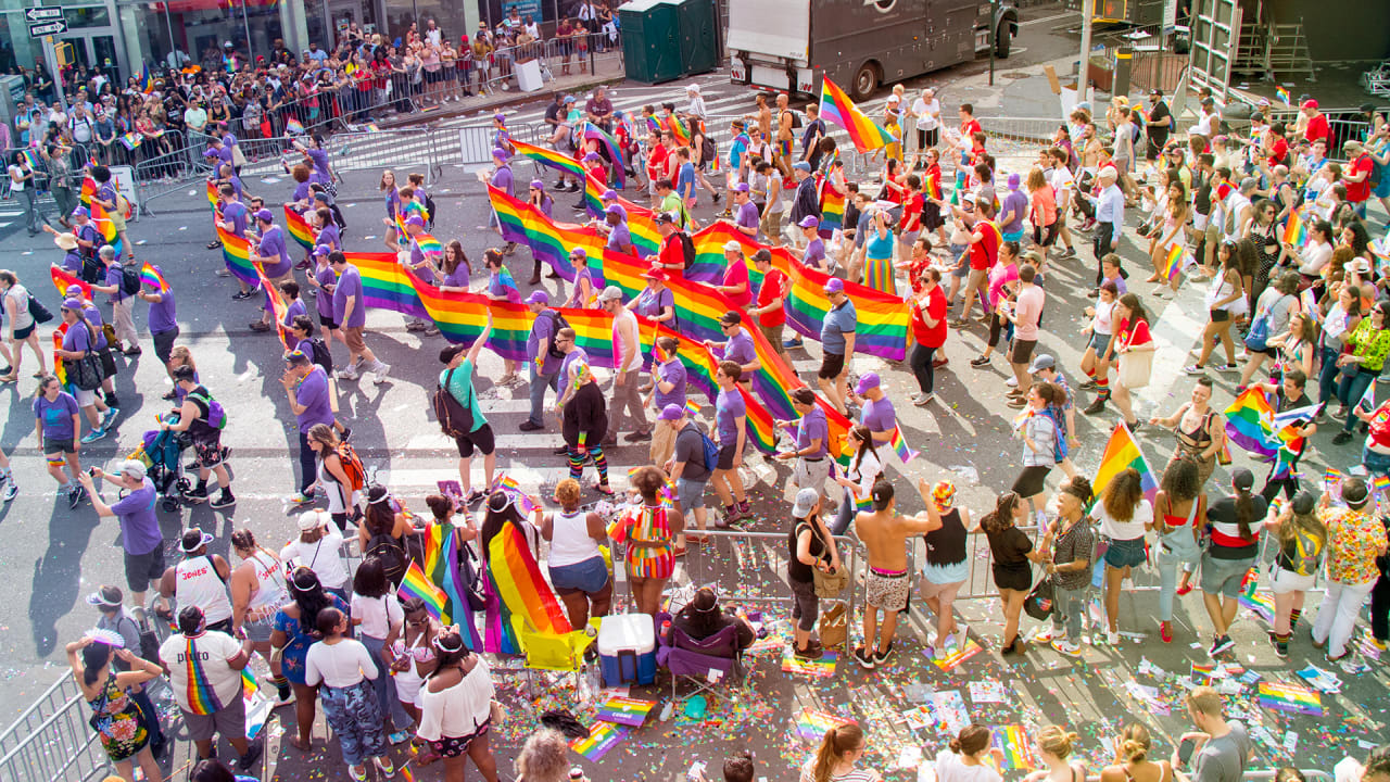 PHOTOS NYC Pride March draws a defiant and resilient crowd