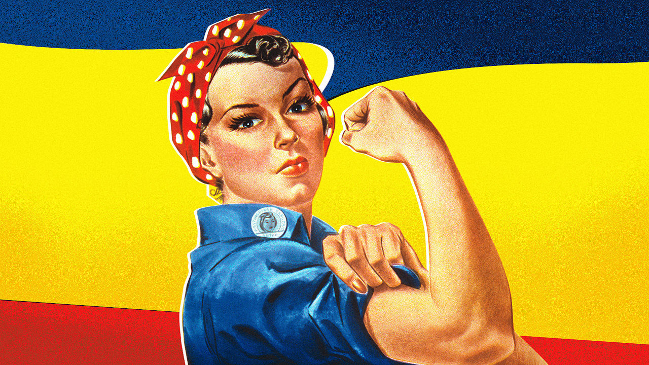 But First, Coffee: Rosie the Riveter Poster – Vintagraph Art