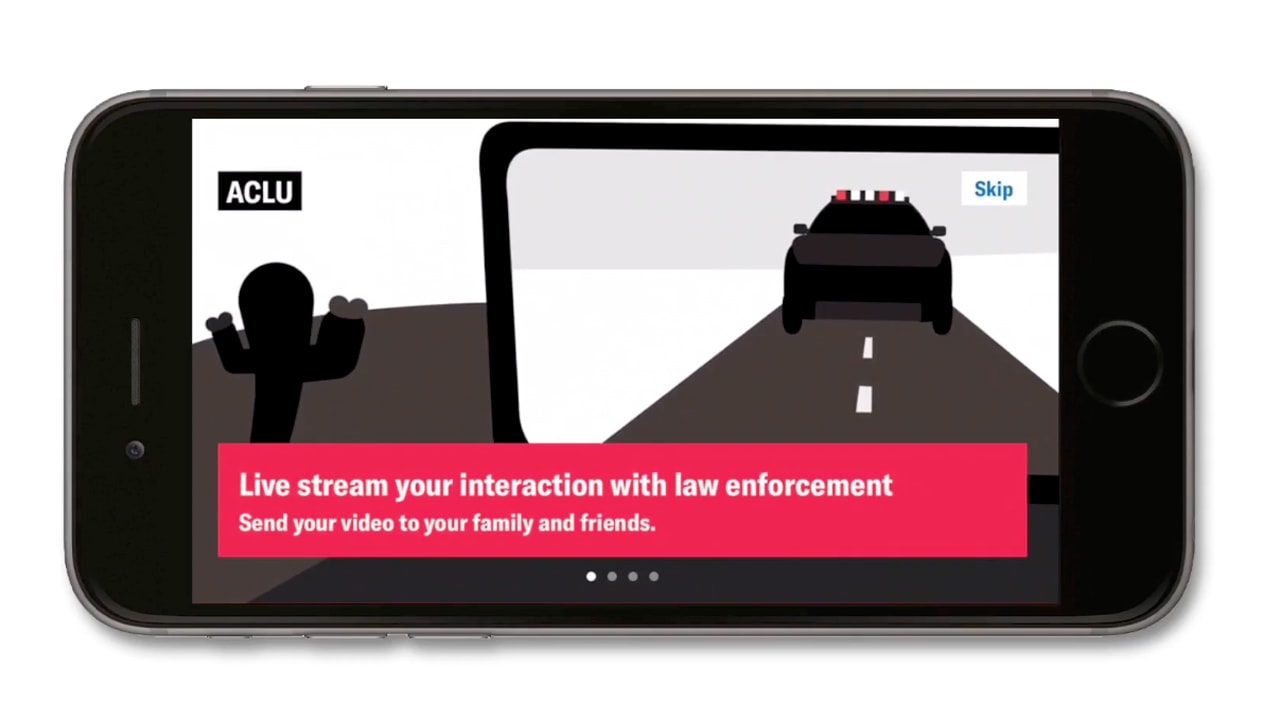 ACLU's new app live-streams immigration encounters