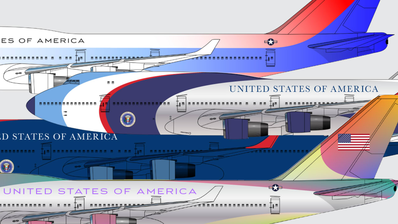 New Air Force One Livery Revealed - One Mile at a Time