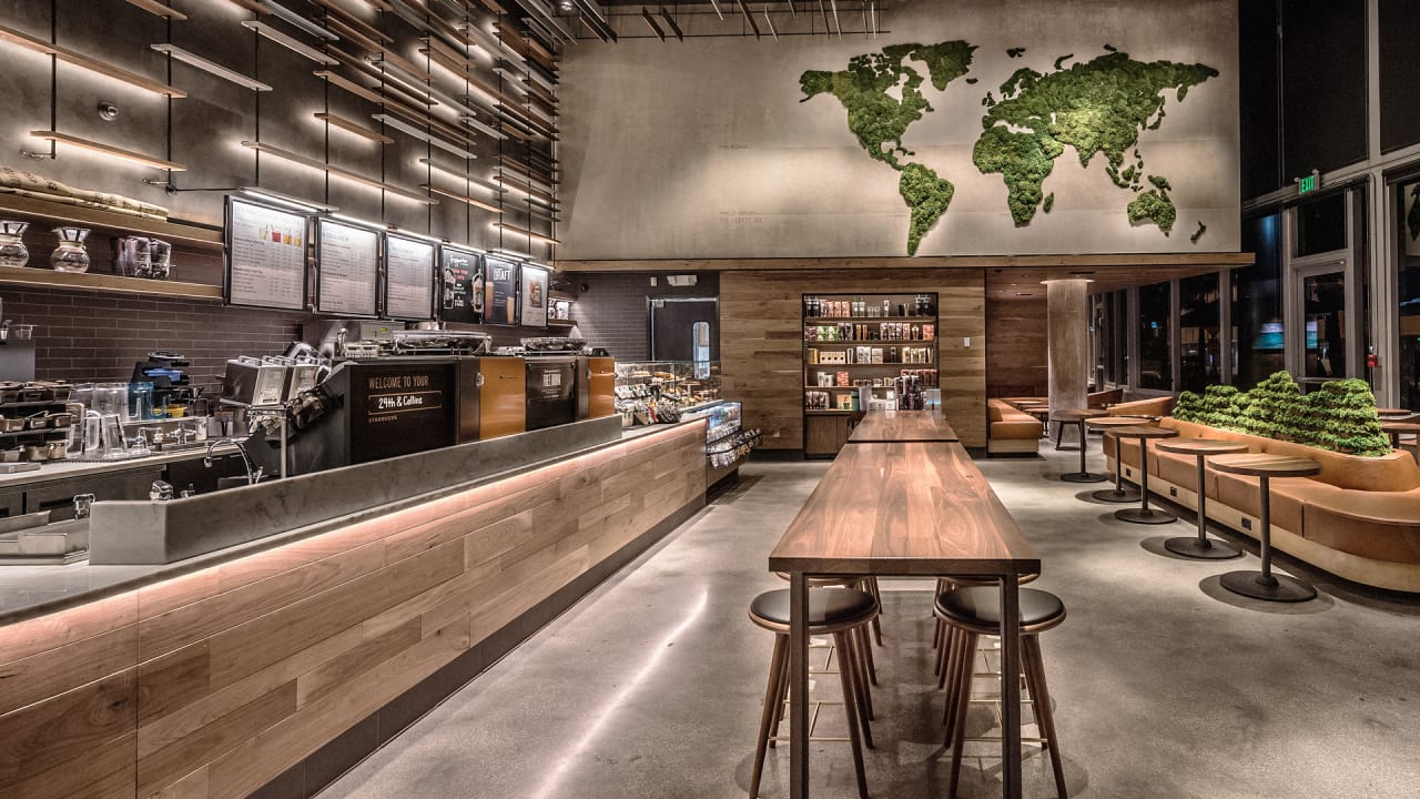 Starbucks launches a new store sustainability framework