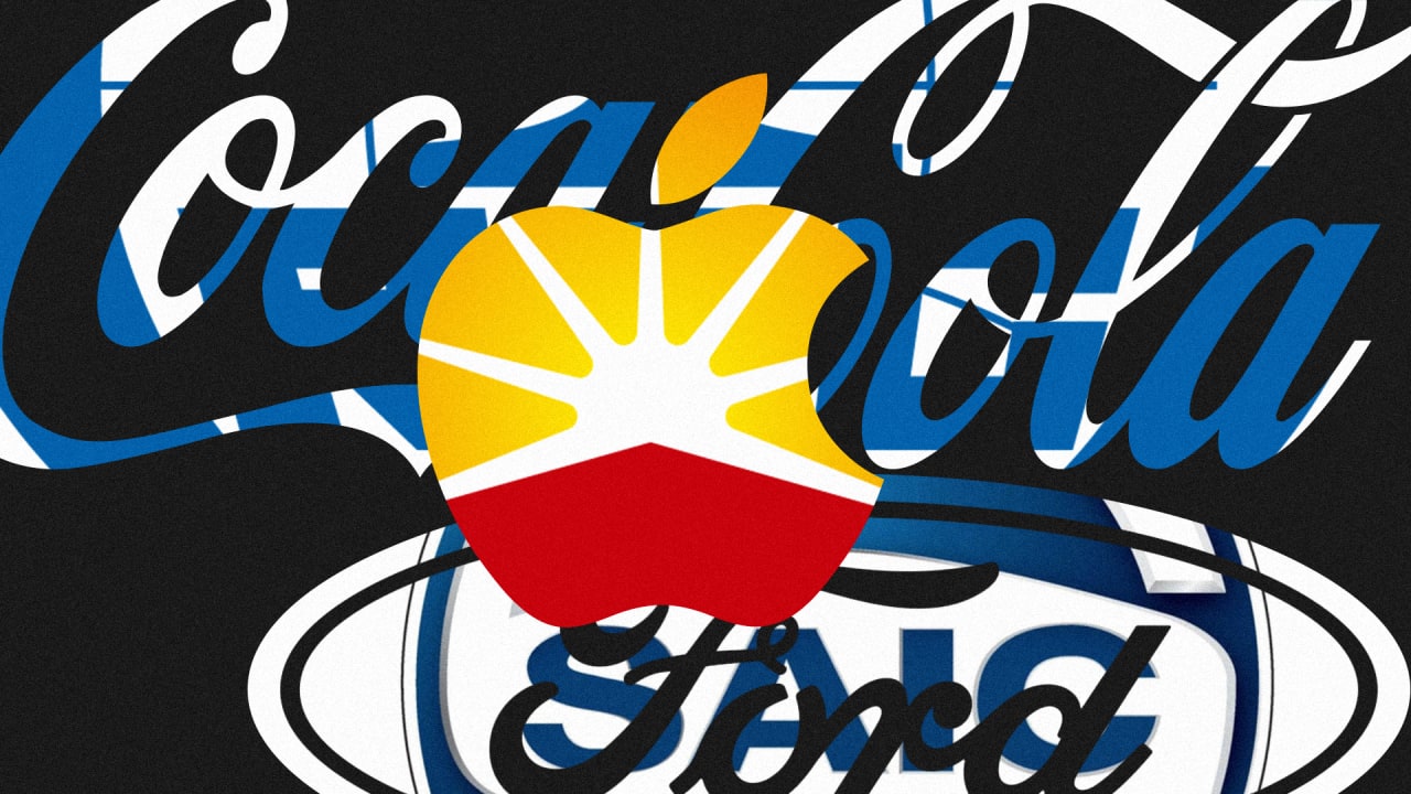 Apple Sony Ford And Coke Have The World S Most Recognizable Logos