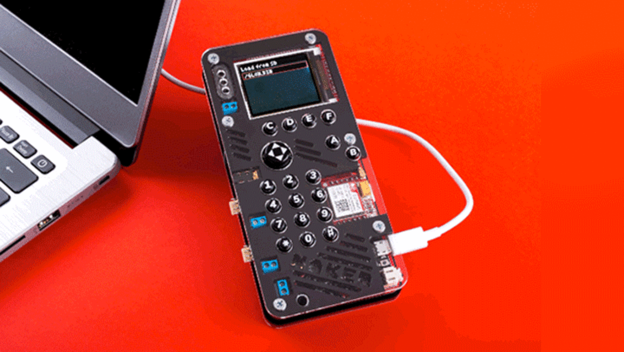 MAKERphone DIY phone electronics kit available in Kickstarter