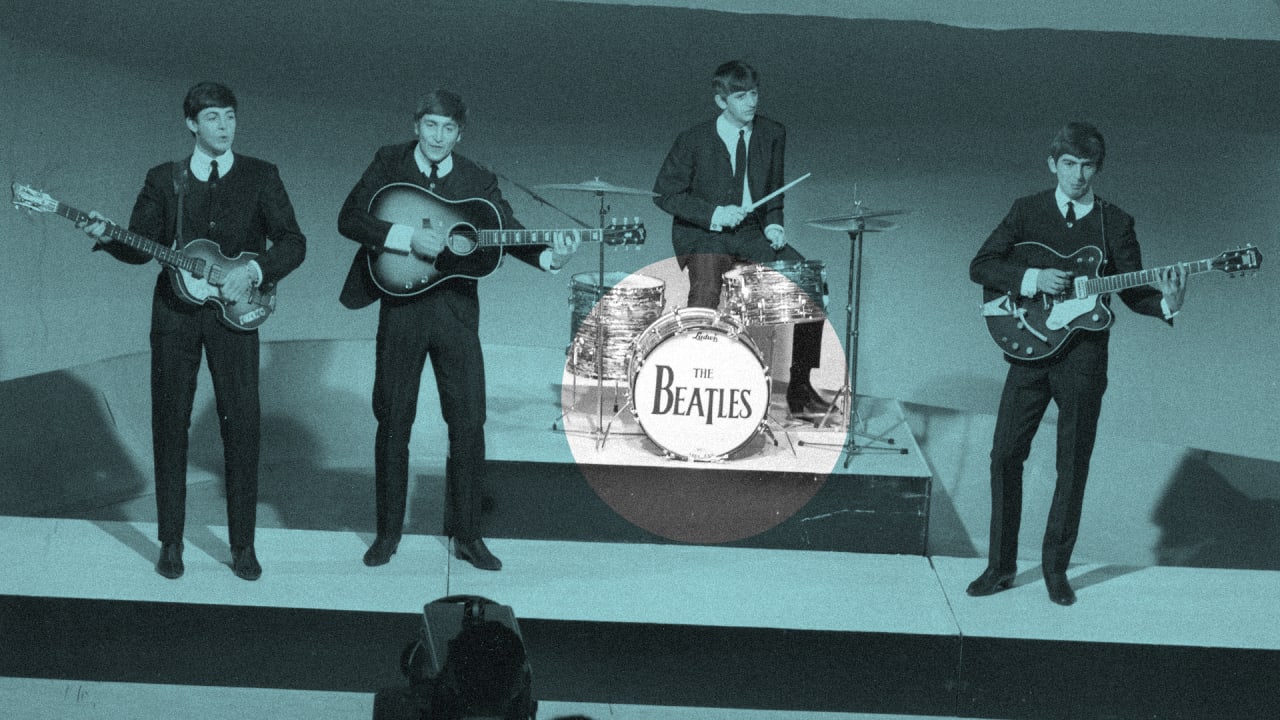 How the Beatles got their famous logo