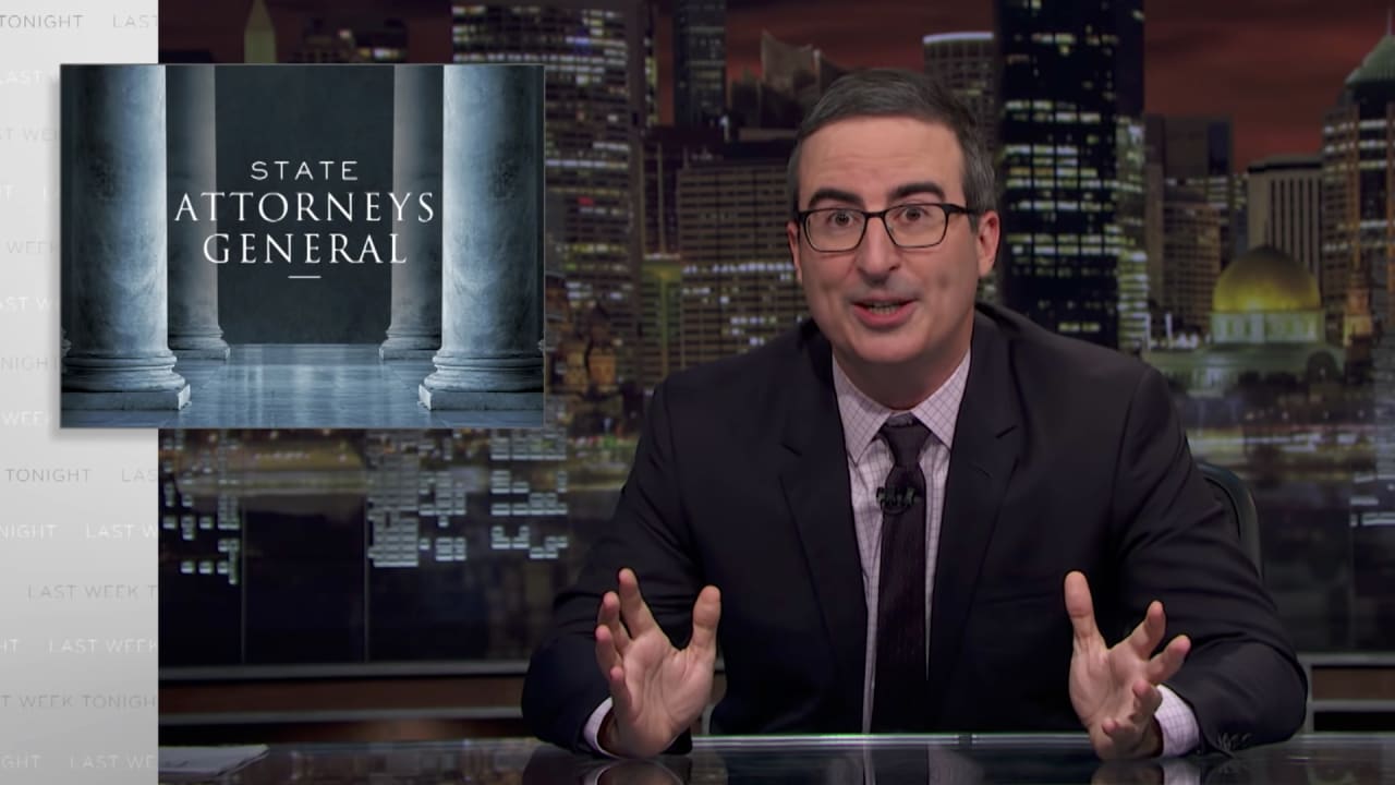John Oliver ends show early so viewers can do midterm research