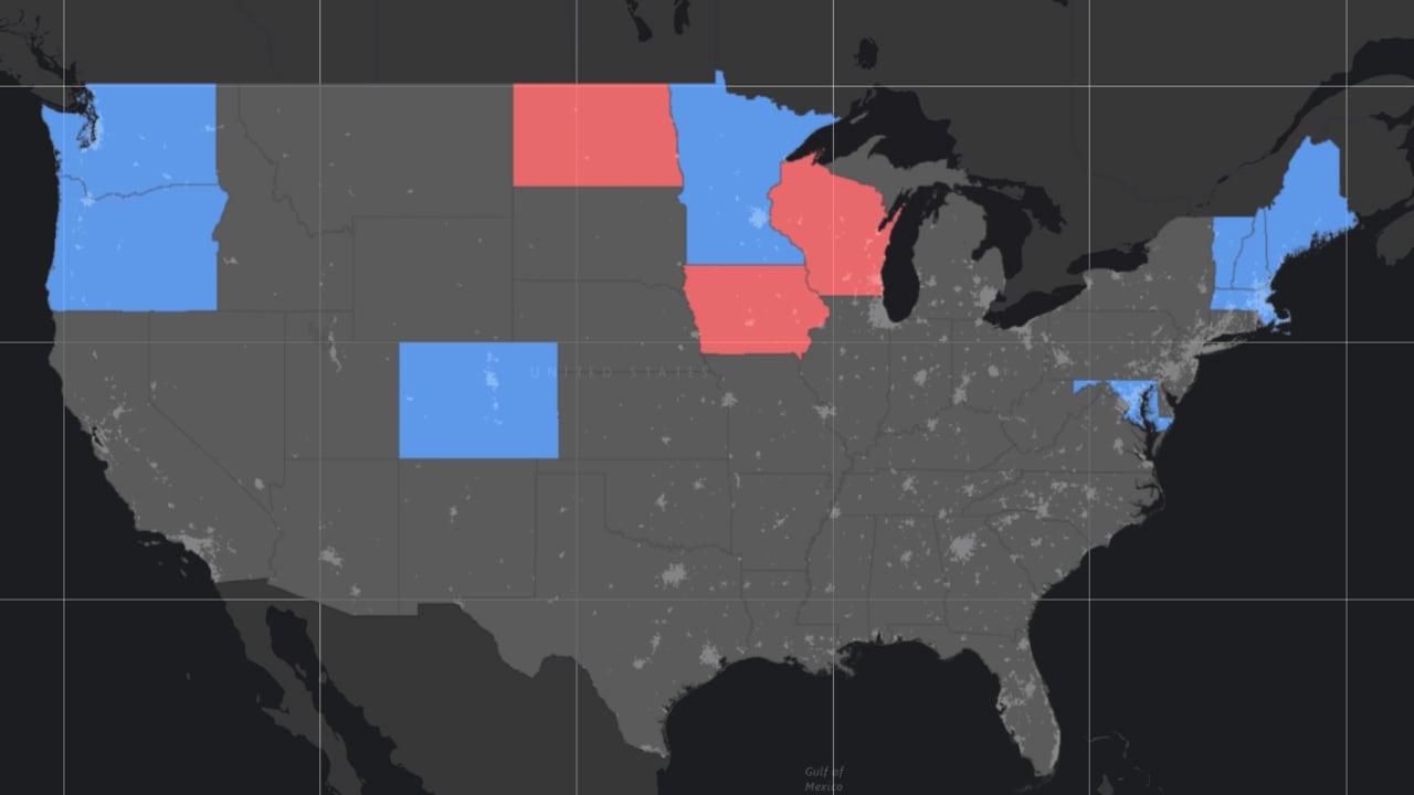 Let These Bleak Voter Turnout Maps Remind You That Nobody Could Win