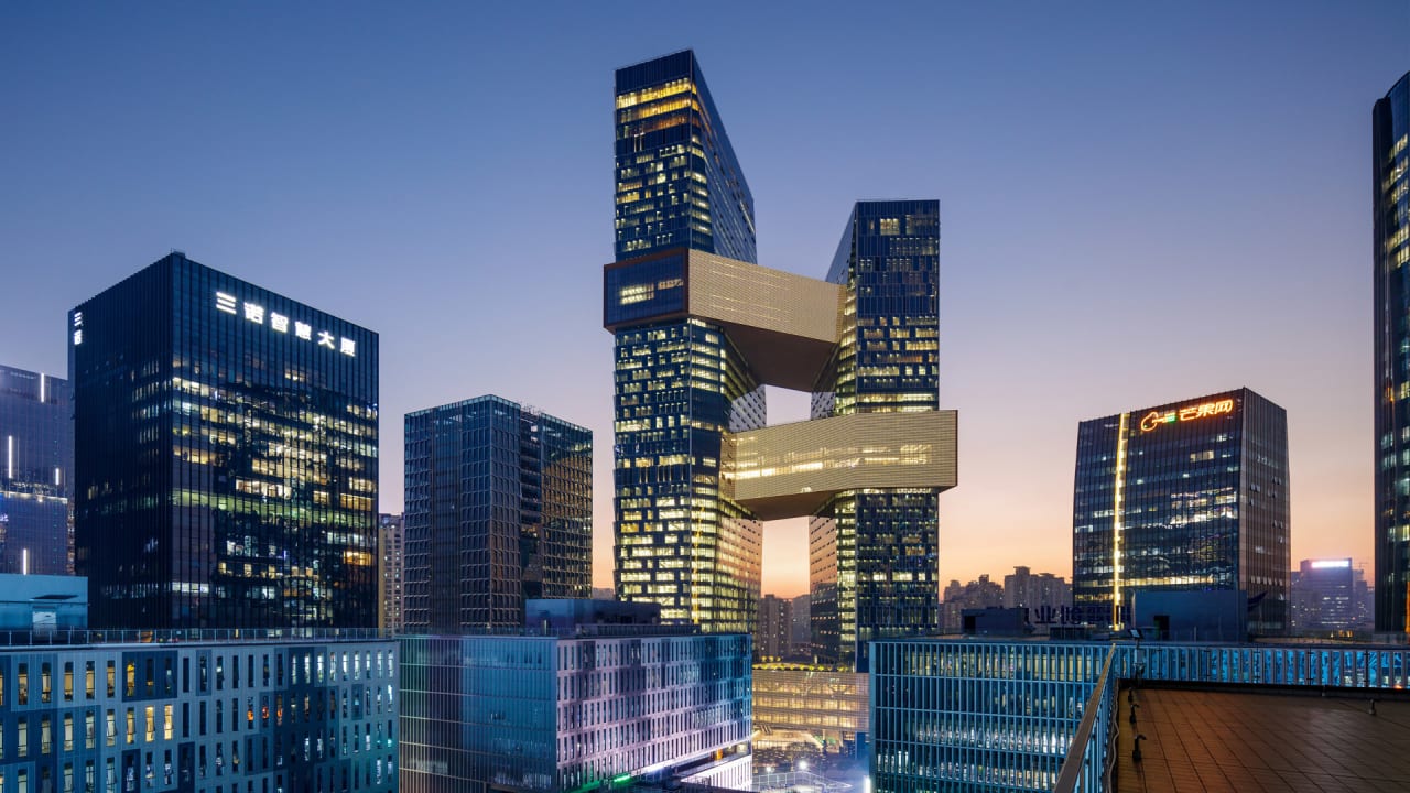Inside Tencent's new 599 million Shenzhen headquarters