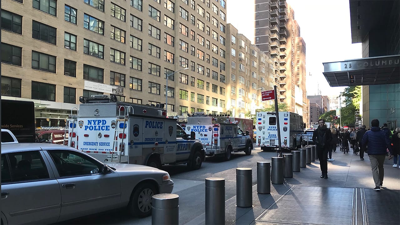 suspicious package nyc today