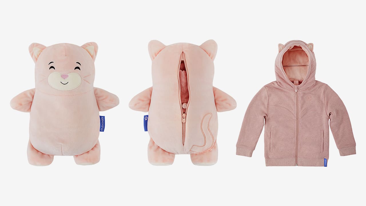 stuffed animal turns into hoodie