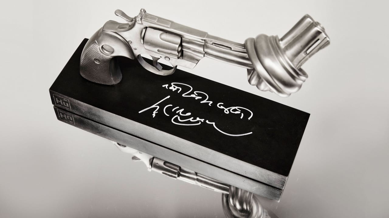 They’re recreating this classic anti-gun-violence sculpture with metal from melted-down guns