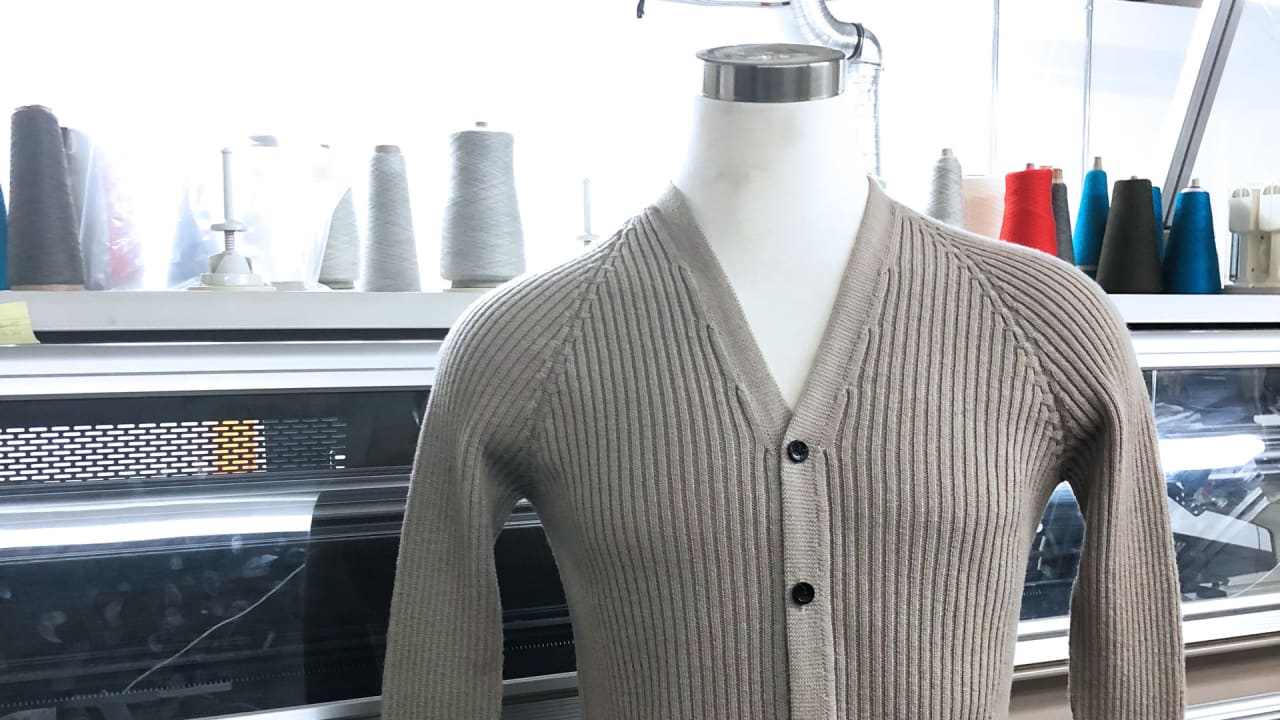 Tailored Industry Cuts Waste By Machine Knitting Sweaters On Demand