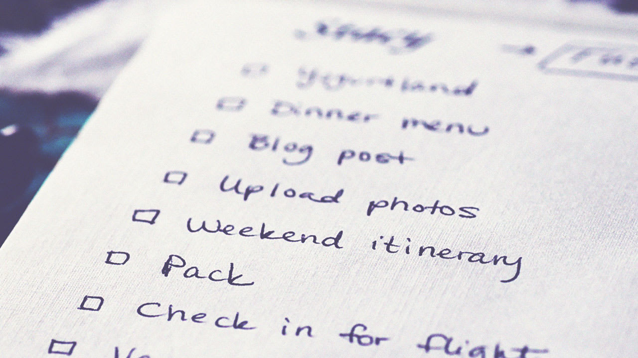 how to organize your to do list