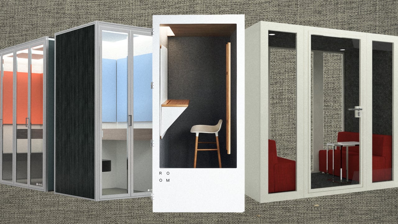 Phone Booth Cubicles Are The Hot New Open Plan Office Trend