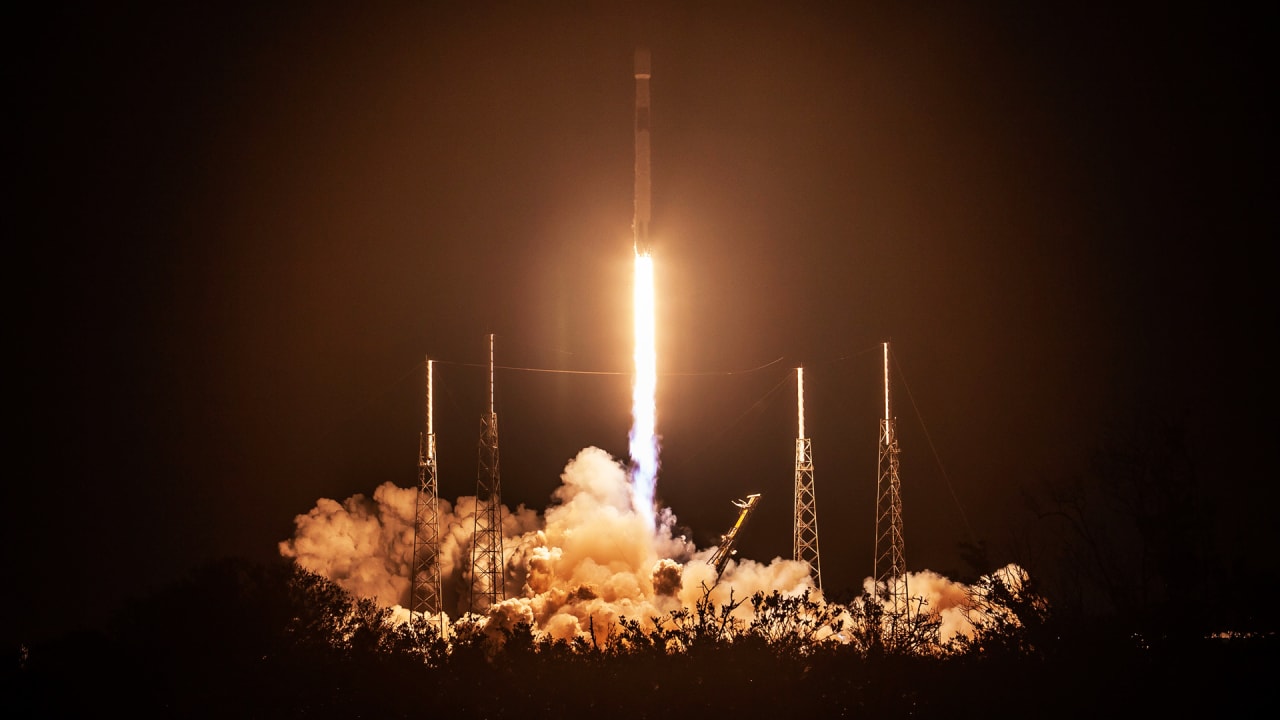 Watch live: SpaceX launches the Nusantara Satu satellite ...