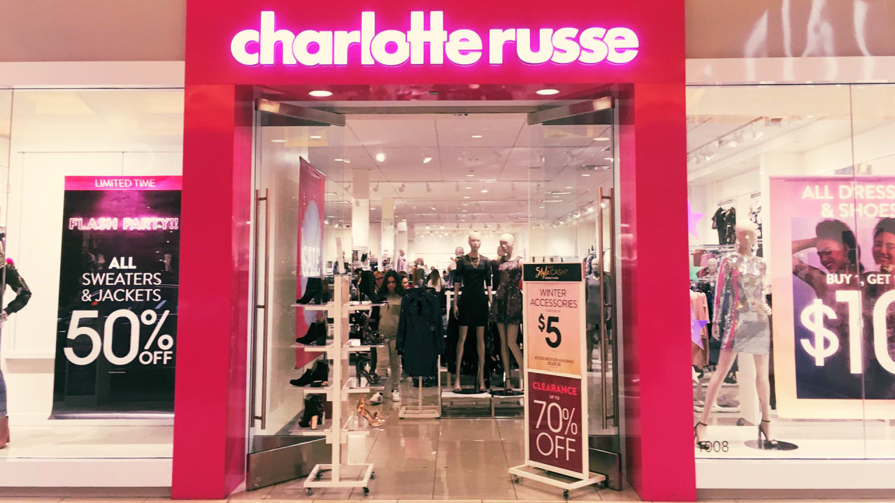 Charlotte Russe Bankruptcy: What Store Is Like in Photos