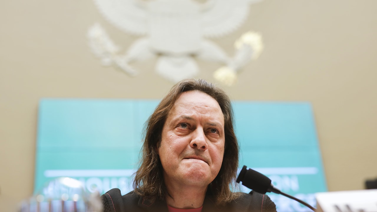 John Legere explains why T-Mobile execs stayed so many nights at Trump