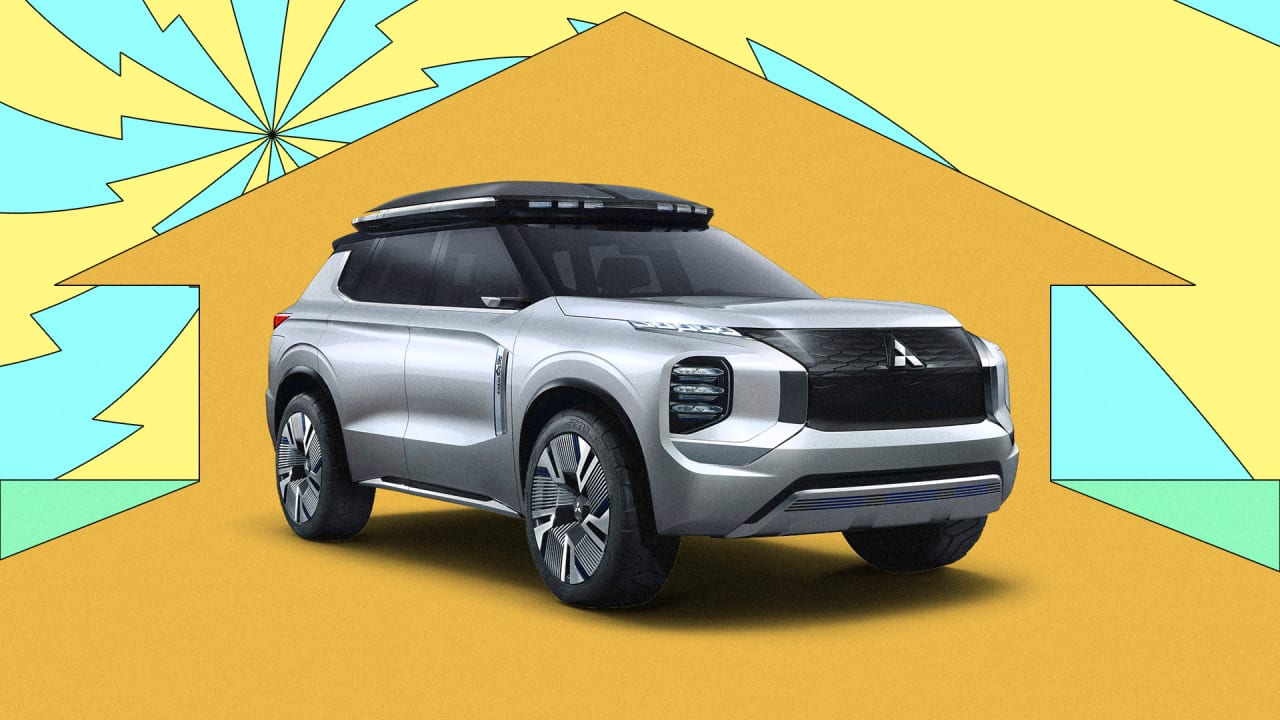Mitsubishi's new electric SUV can power your house