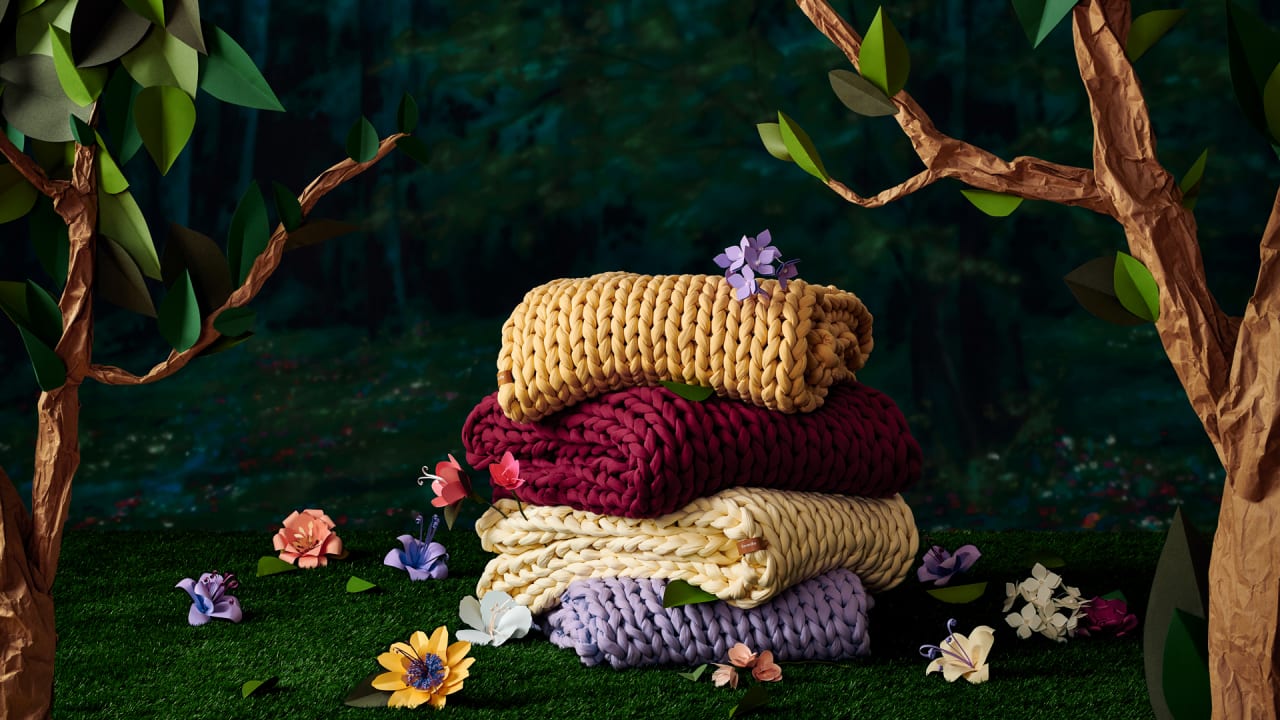 Eco friendly weighted on sale blanket