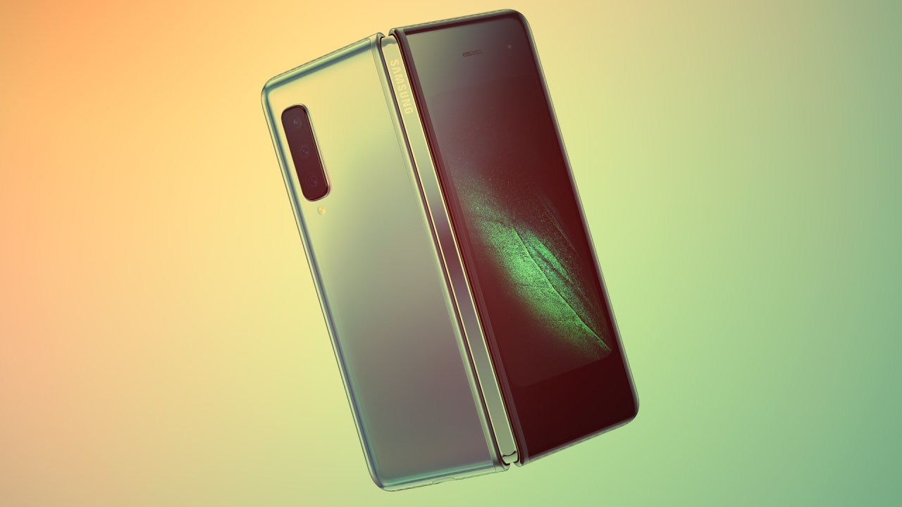 phone with folding screen