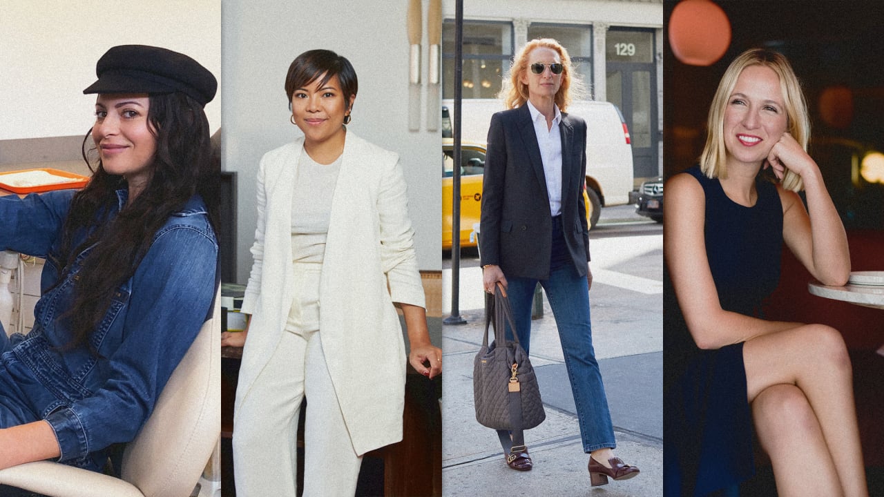 Four female designers share their work uniforms
