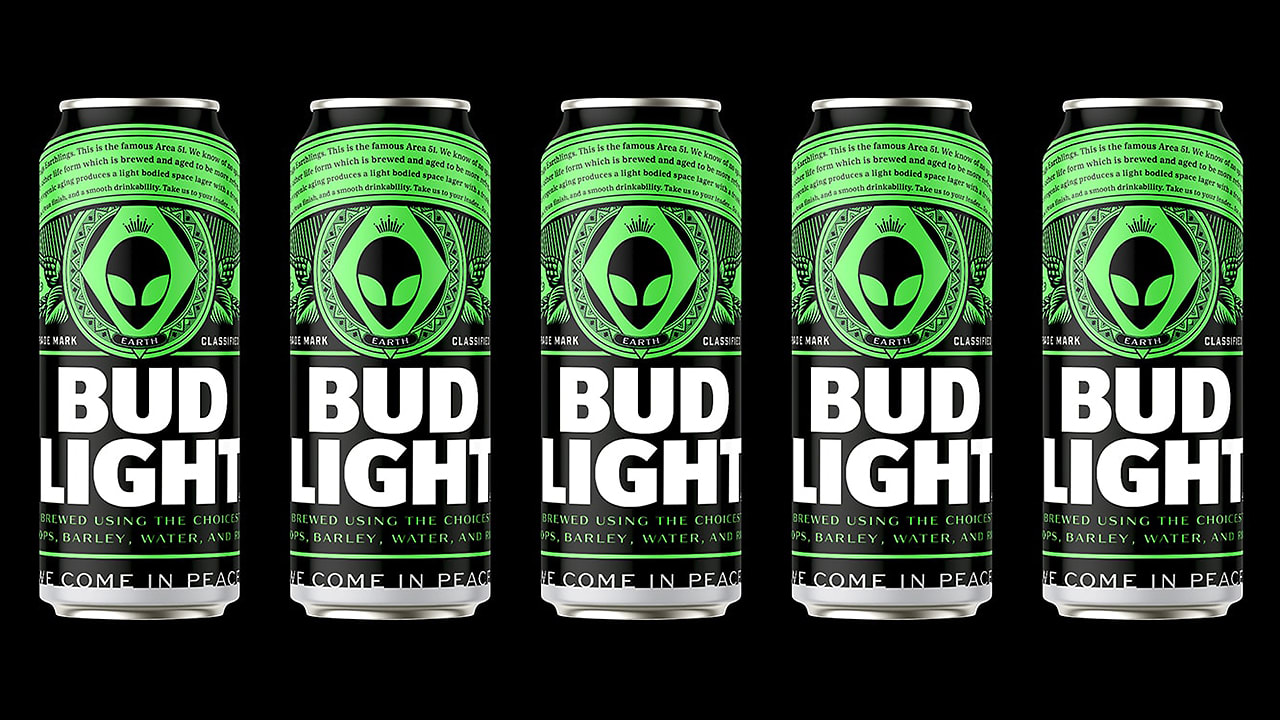G afstand kit Bud Light Twitter promises a special Area 51 raid beer label