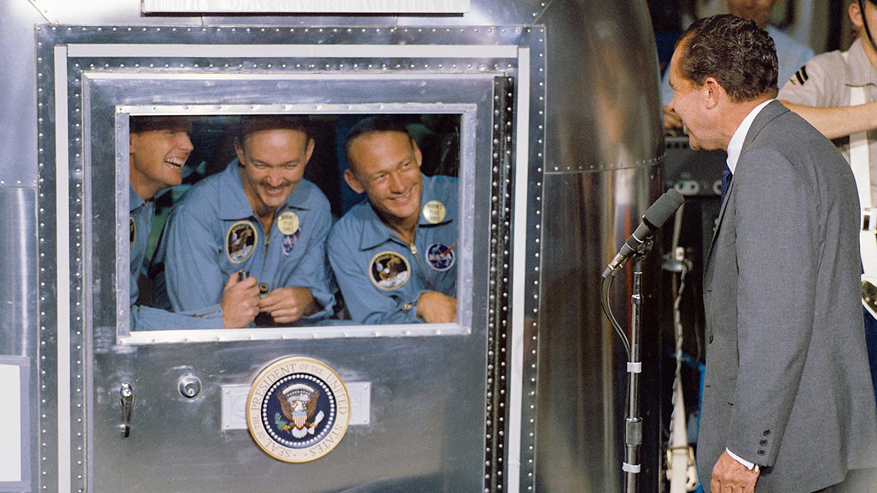 apollo 11 moon landing cbs coverage
